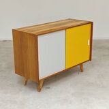 Buffet Commode U 452 jaune par Jiri Jiroutek pour Interier Praha 1960