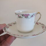 Majorelle Nancy for Haviland suite of 10 porcelain coffee cups