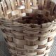 Chestnut basket braided