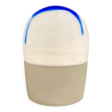 Lampe verre italien & tache bleue