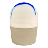 Lampe verre italien & tache bleue