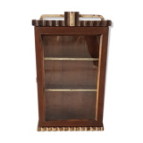 Old teak wall showcase