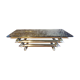 Table basse 1970 métal chromé