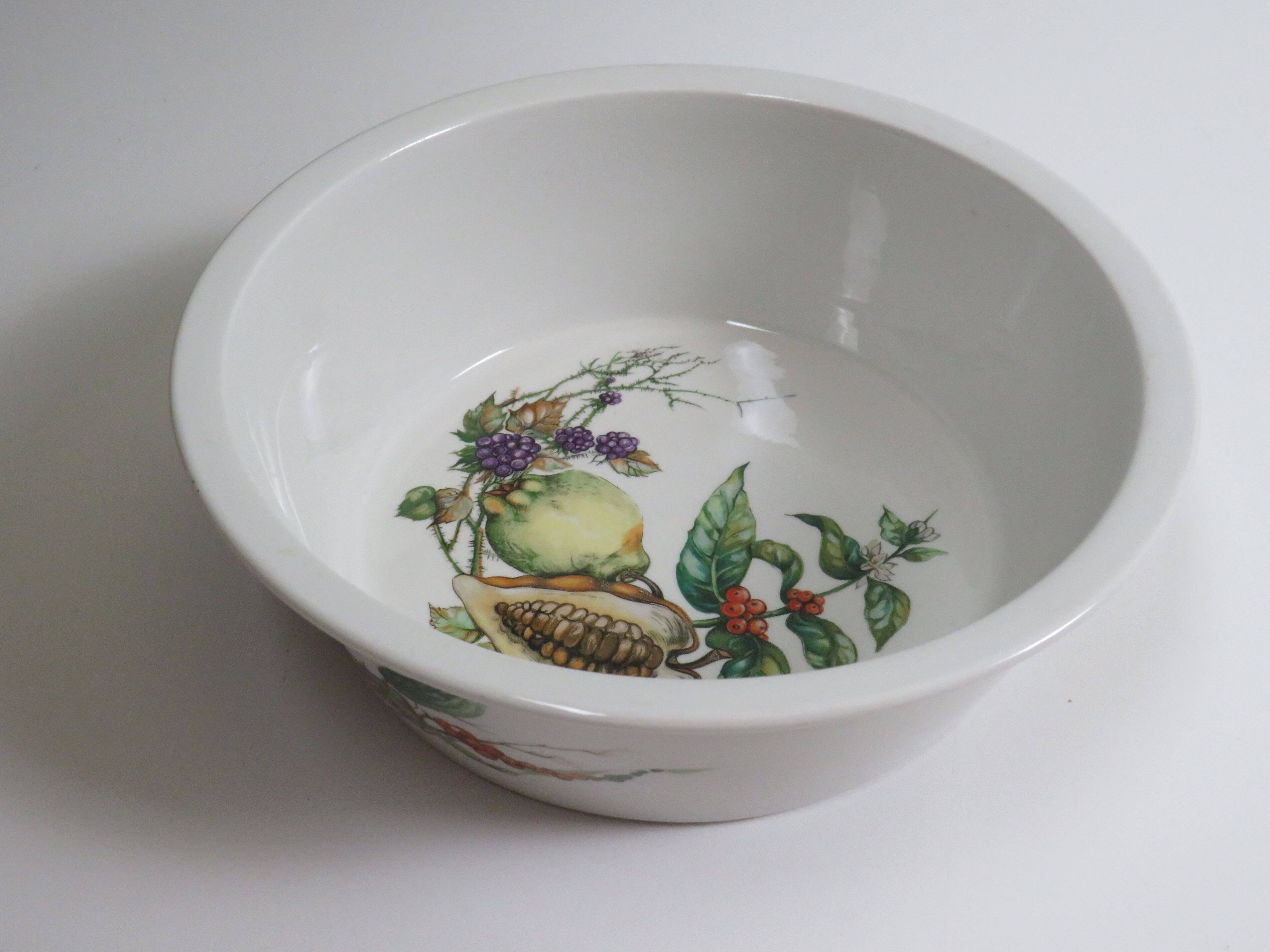 Villeroy & Boch “Botanica” – Vintage salad bowl – Made in Luxembourg – Ø23 cm