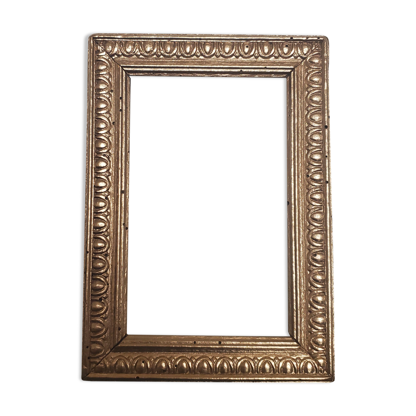 Small old gilded wooden frame