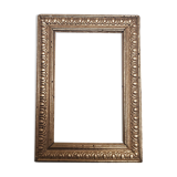 Small old gilded wooden frame
