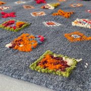 Berber Kilim Hallway Rug VINTAGE Velvet Patterns
