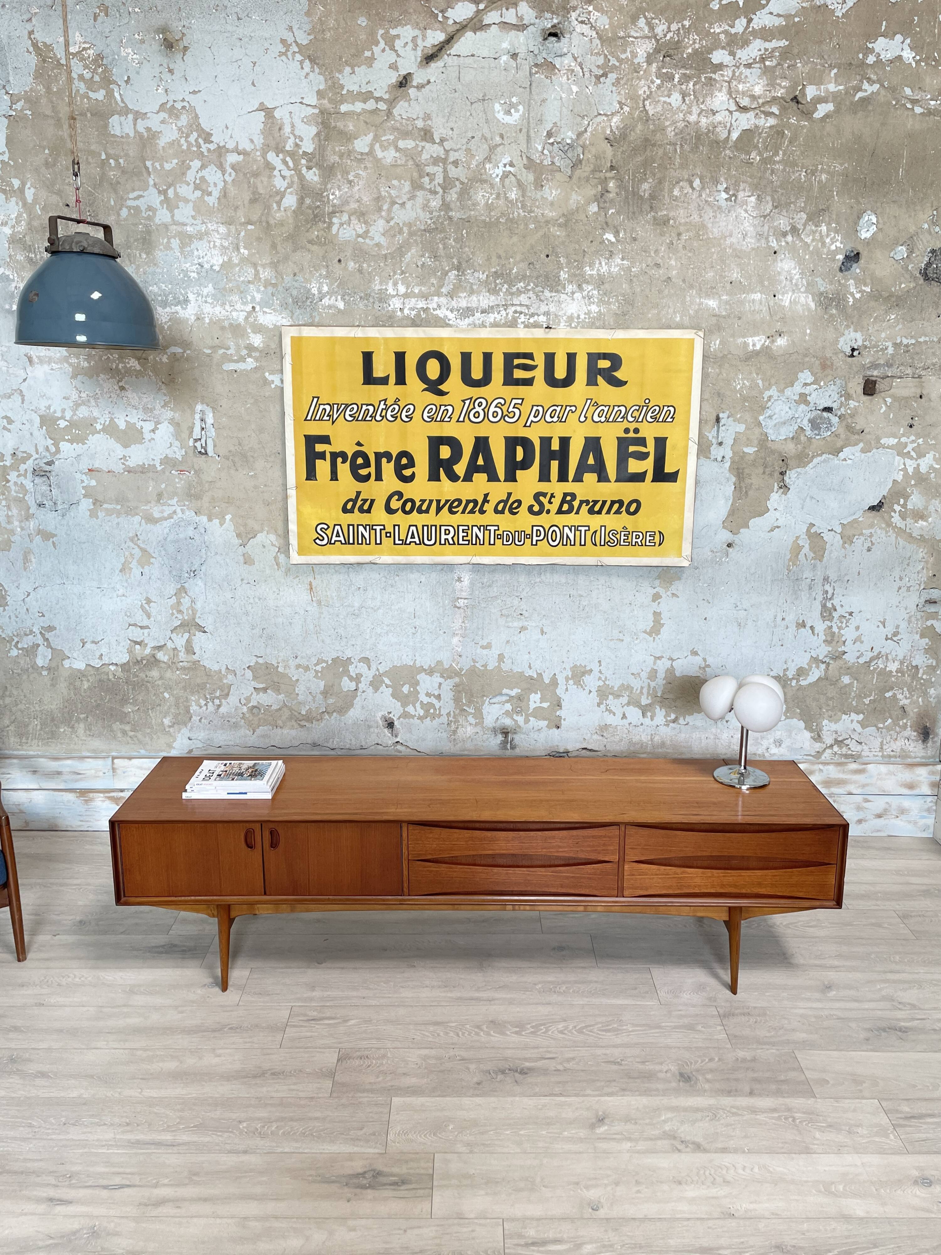 Scandinavian enfilade by Oswald Vermaercke for V-FORM, circa 1950
