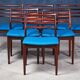 Rosewood Dining Chairs by Erling Torvits for Sorø Stolfabrik, 1960s, Set of 6