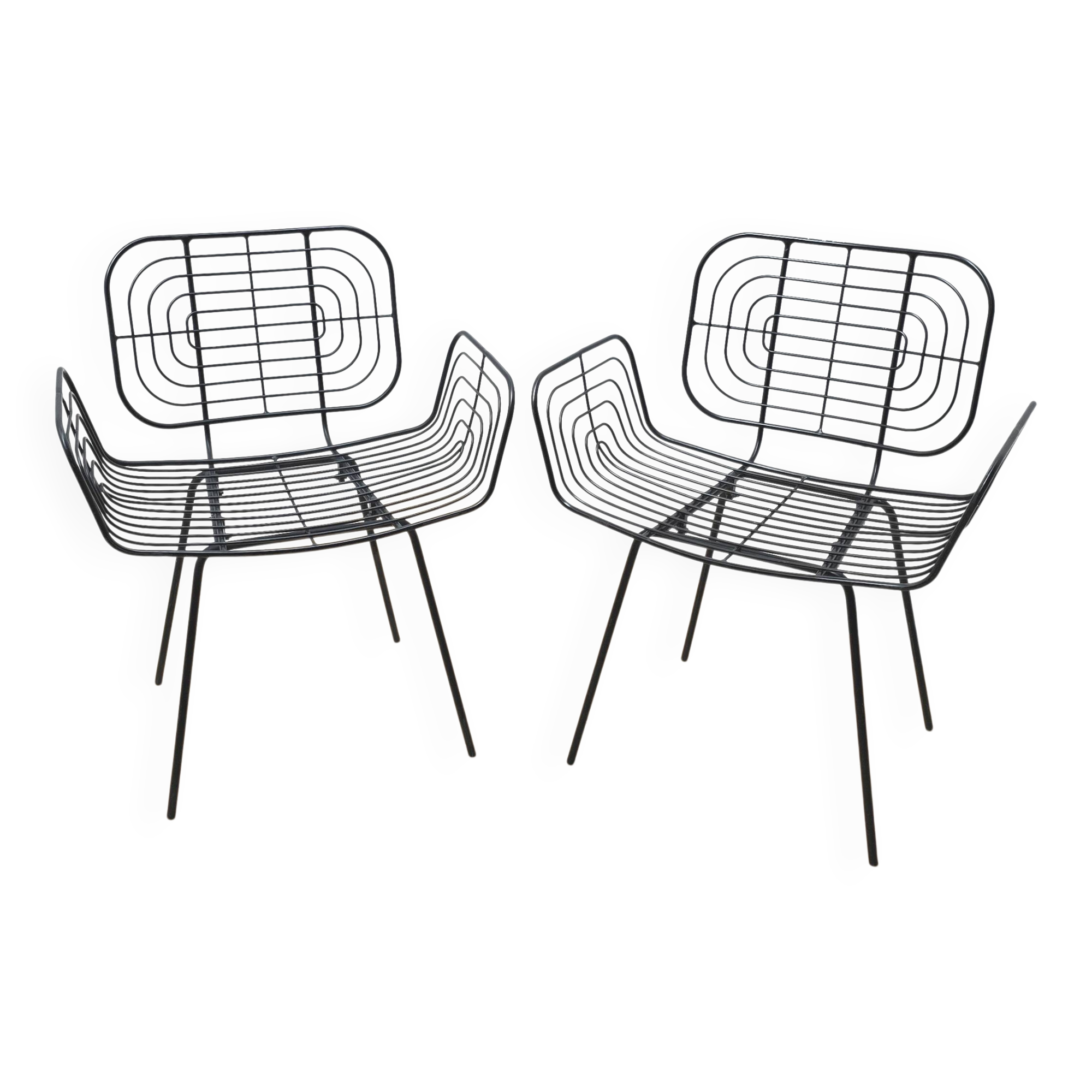 Pair of Boston chairs, Pols Potten