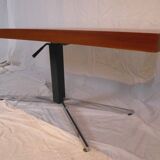 Low / high teak multipurpose table