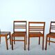 Set of 4 chairs by René Gabriel 1948