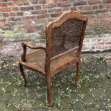 Canned armchair from the Regency period