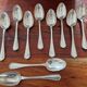 Christofle - Set of 12 table spoons model Spatours in silver-plated metal