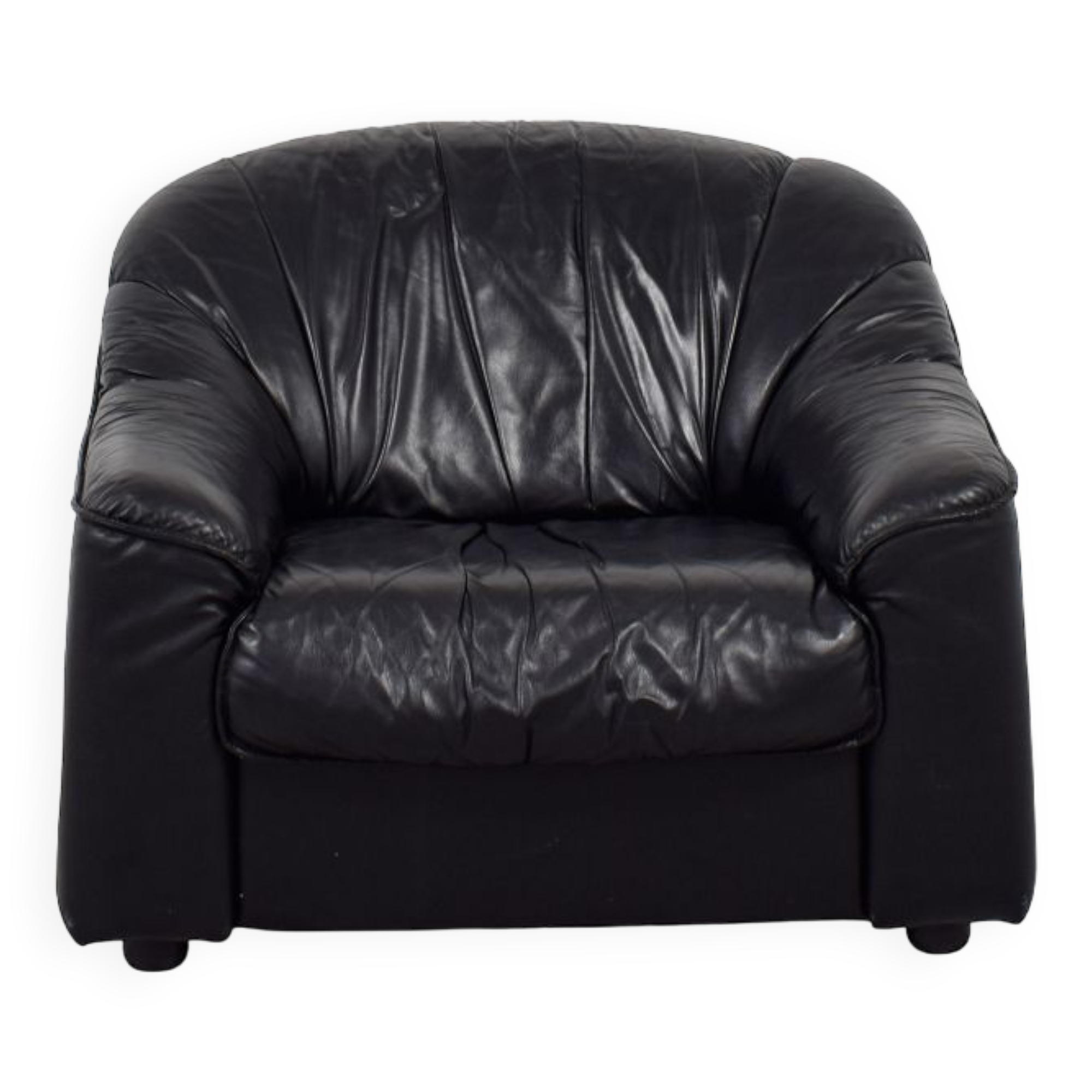 Black armchair 1950