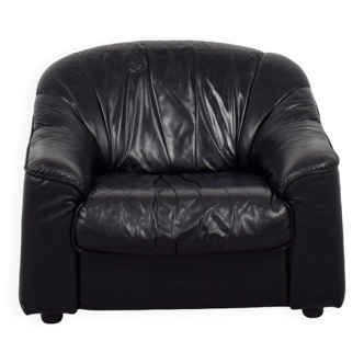 Fauteuil noir 1950