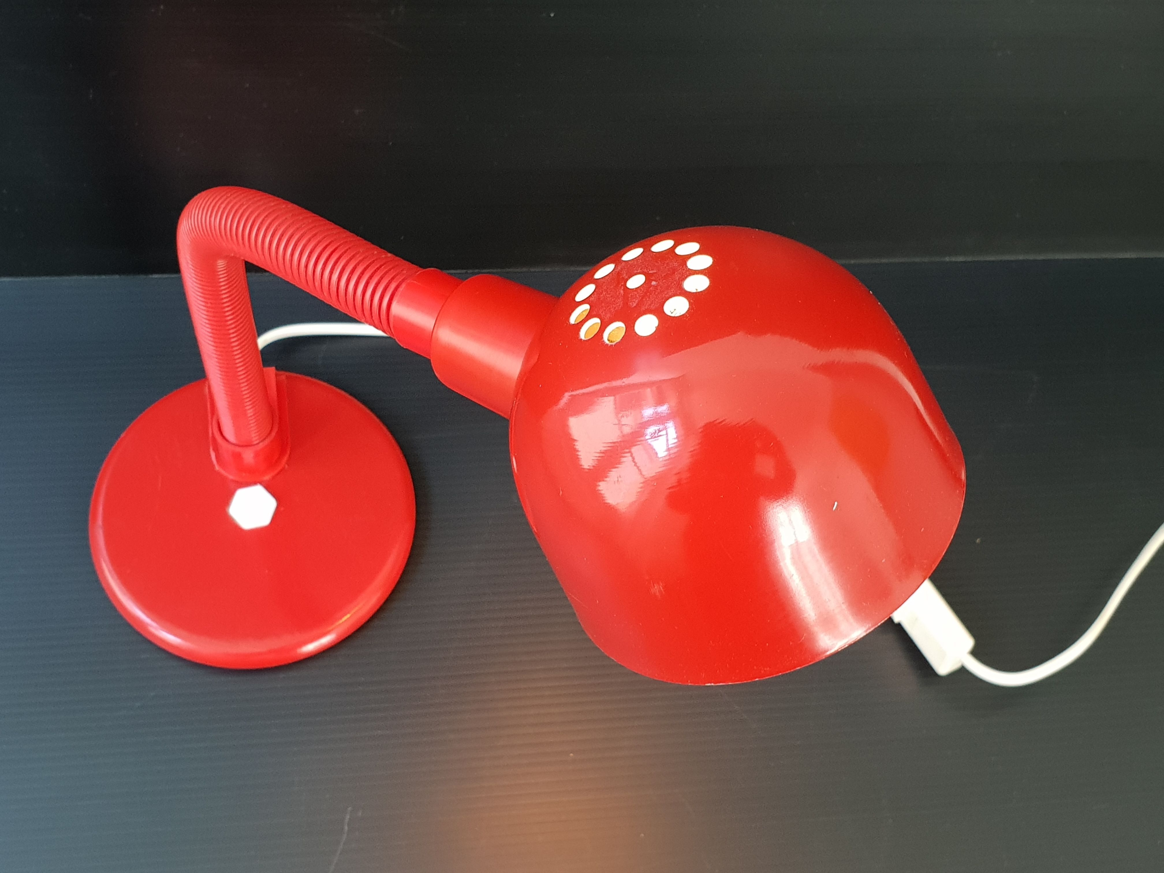 Lampe vintage 1980 Aluminor