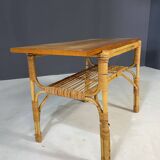 Ensemble de sièges en rotin Art déco, Europe centrale, années 1930-1940