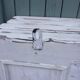 Vintage wooden wall coat rack