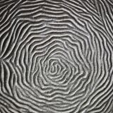 Large 2-light ceiling light with cut glass