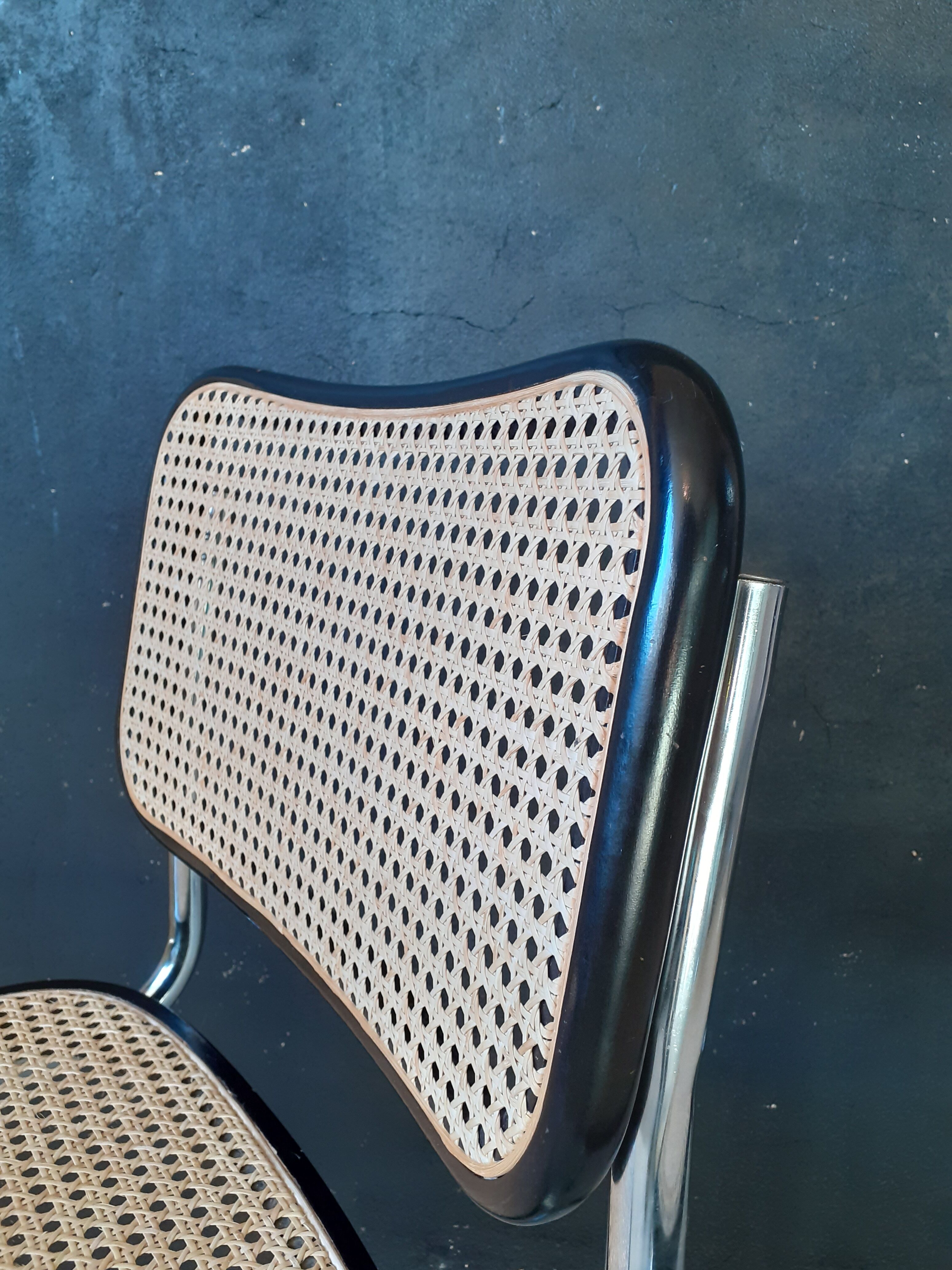 Pair of chairs B32 Breuer