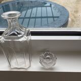 Carafe en cristal Baccarat, XIXe siècle, modèle Harcourt