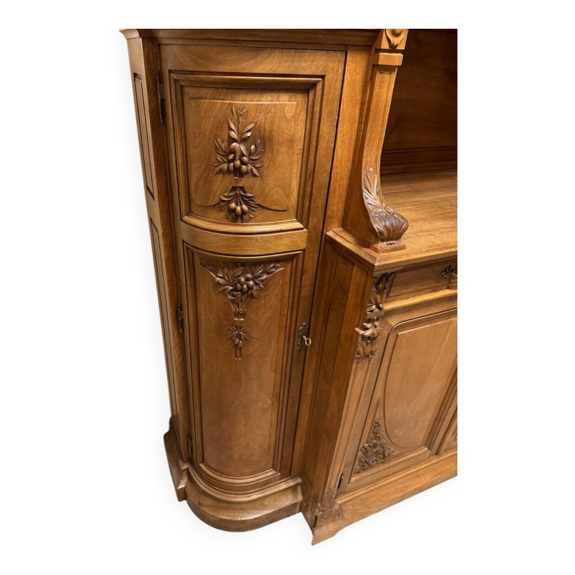 After Gauthier Poinsignon Art Nouveau period sideboard, Nancy School