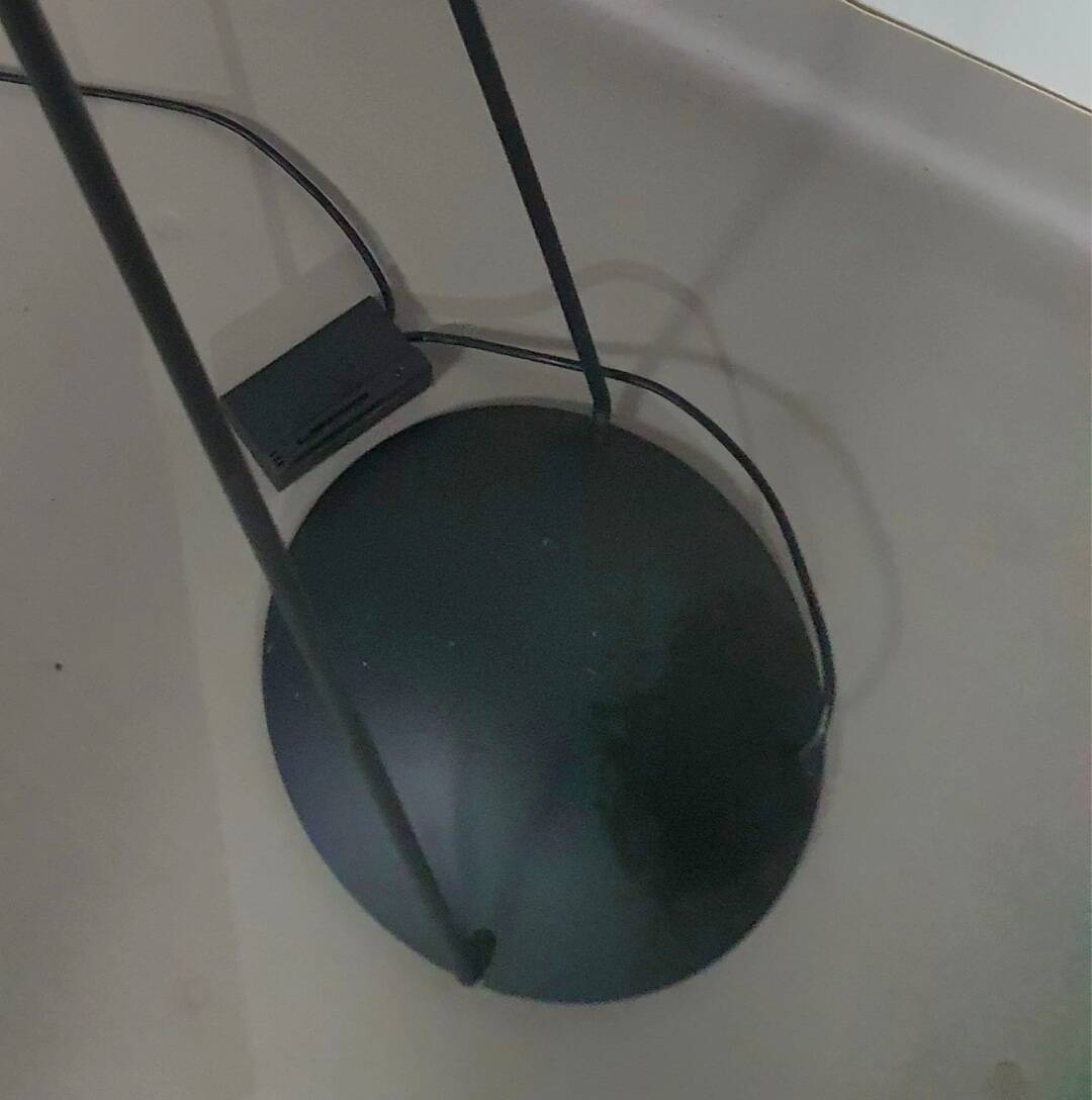 Very rare Paolo Piva for Stefano Cevoli floorlamp Meridiana 185cm