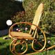 Fauteuil rocking chair refait à neuf