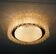 60's mid century doria ice glass light ceiling fixture with 32 glass tubes