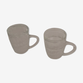 Lot of two beer mugs