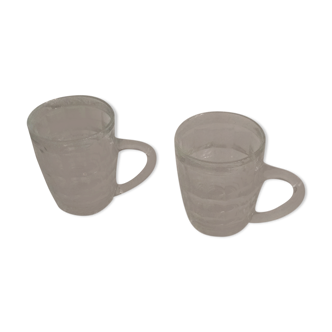 Lot of two beer mugs