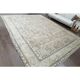 1970s Vintage Persian Handmade Wool Cotton Brown Area Rug 292x388