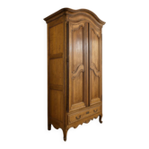 Armoire Louis XV Provençale En Noyer Massif d'époque XVIII Siècle