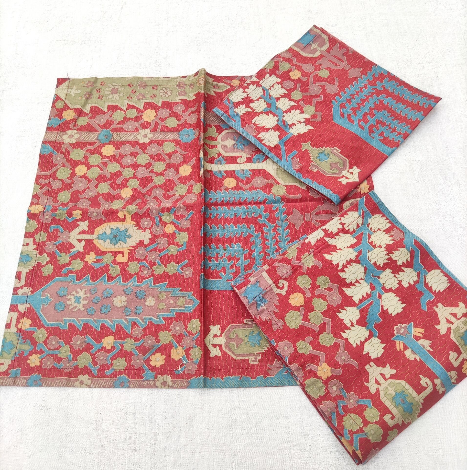 Nappe et serviettes Boussac - romanex - modèle Yarkandi
