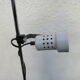 Lamppost 70 double spots vintage - white plate