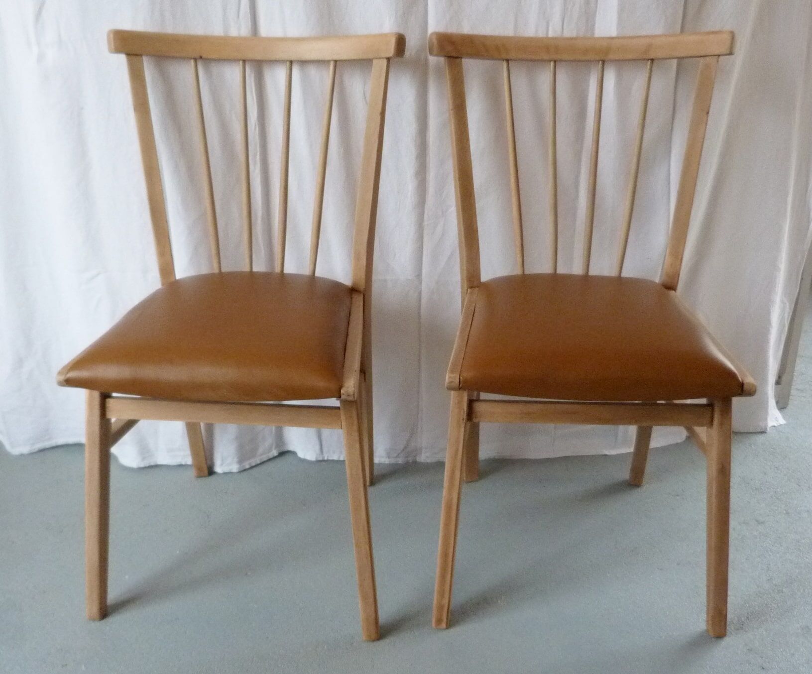 Pair of baumann chairs