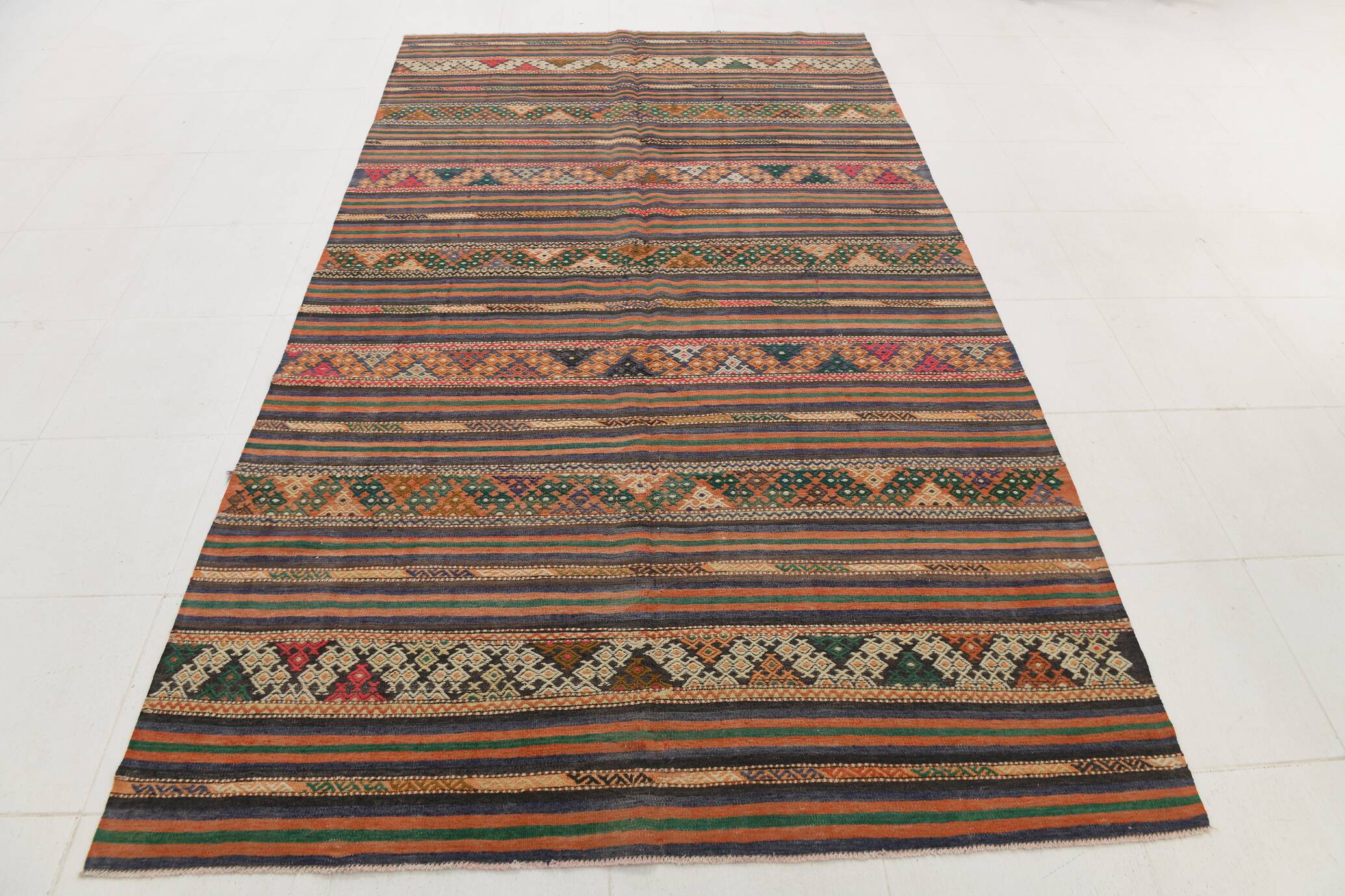5x10 Vintage Kilim Rug, 170x293Cm