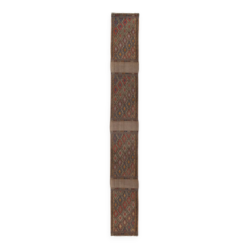Tapis de couloir turc vintage 52x420 cm