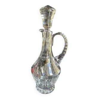 Ewer decanter – Stamped Cristallerie de Lorraine