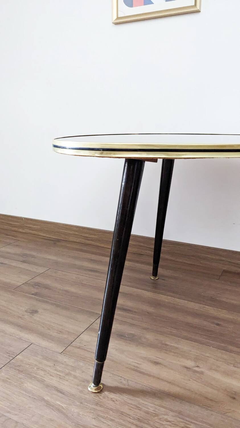 Vintage tripod coffee table
