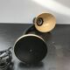Metal office lamp beige