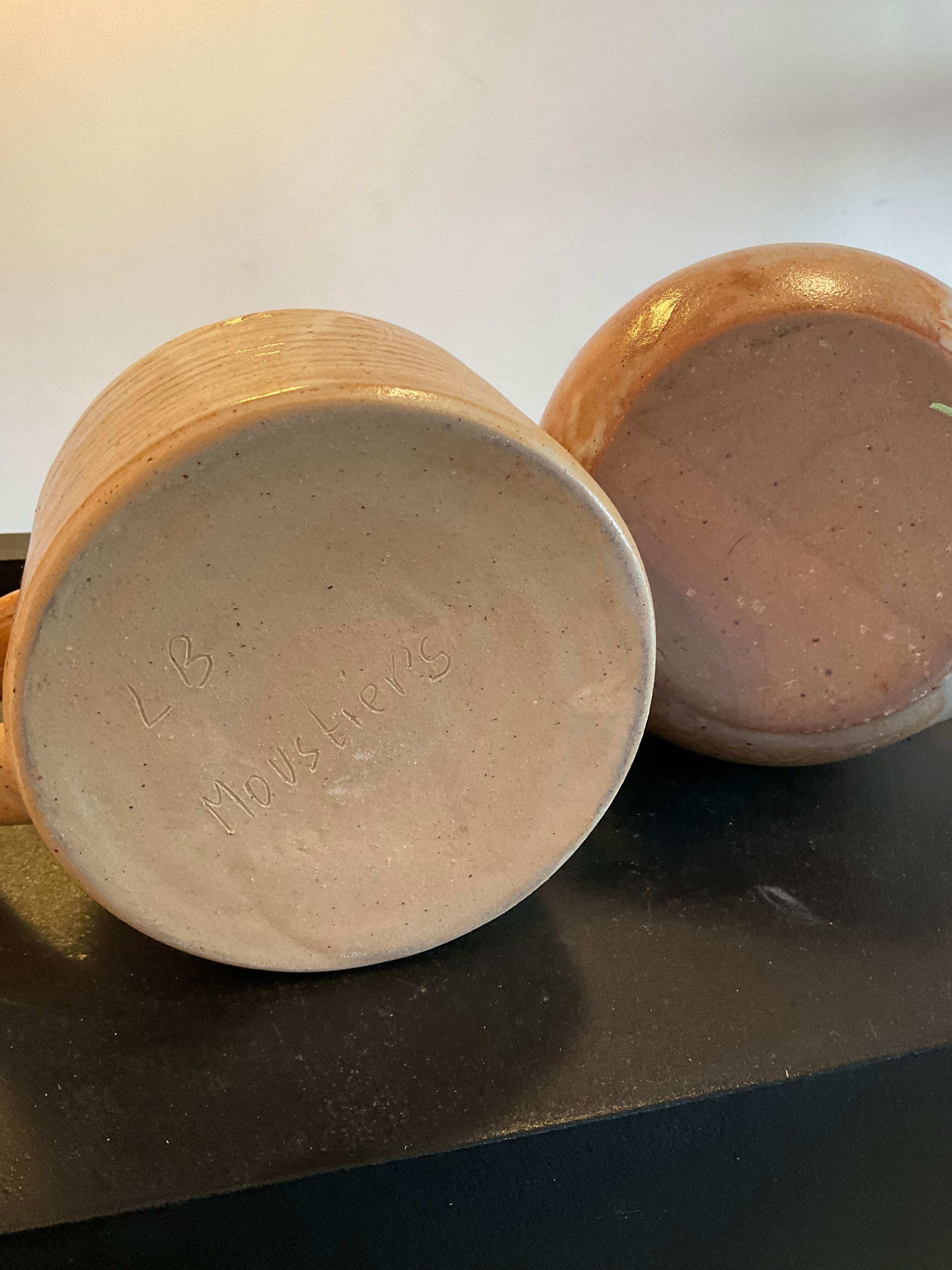 Pair of vintage stoneware jugs