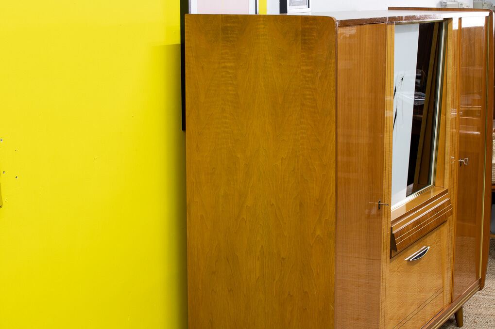 Vintage Scandinavian wardrobe – 199 cm