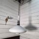 Suspension in vintage opaline from the 1960s.