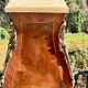 Pair of sleeves or columns in marquetry in the Louis XV style.