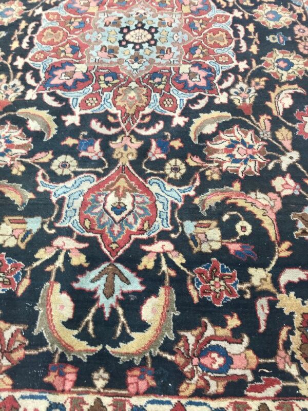 Carpet old Persian Tabriz done hand 200 X 300 cm
