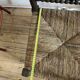 Turned wood corner chair