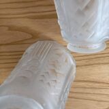 Pair of Art Deco Muller Brothers pendant lights