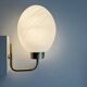 PAIR OF VINTAGE OVOID WALL LIGHTS